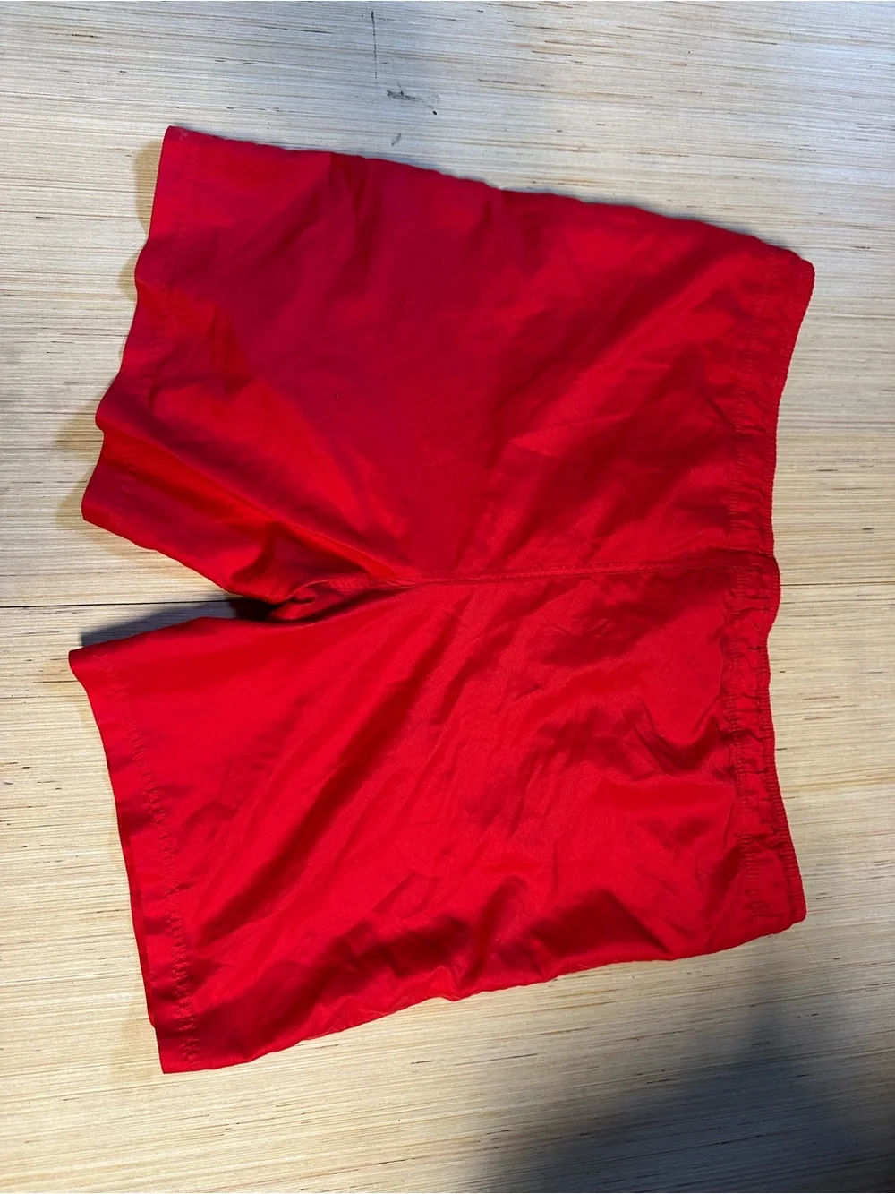 OP Men’s Red Swim Trunks with Black Waistband